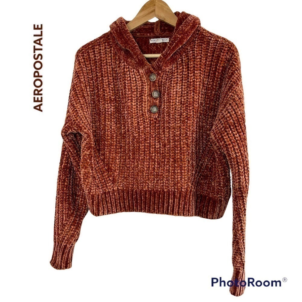 Aeropostale Women’s Chunky Cable Knit Sweater Size XS